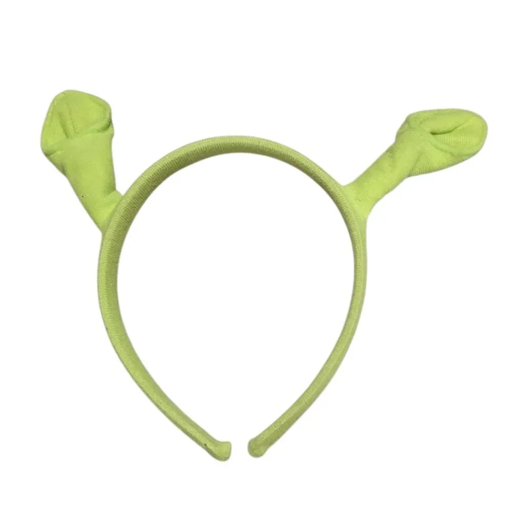 Shrek Green Headband with Ears